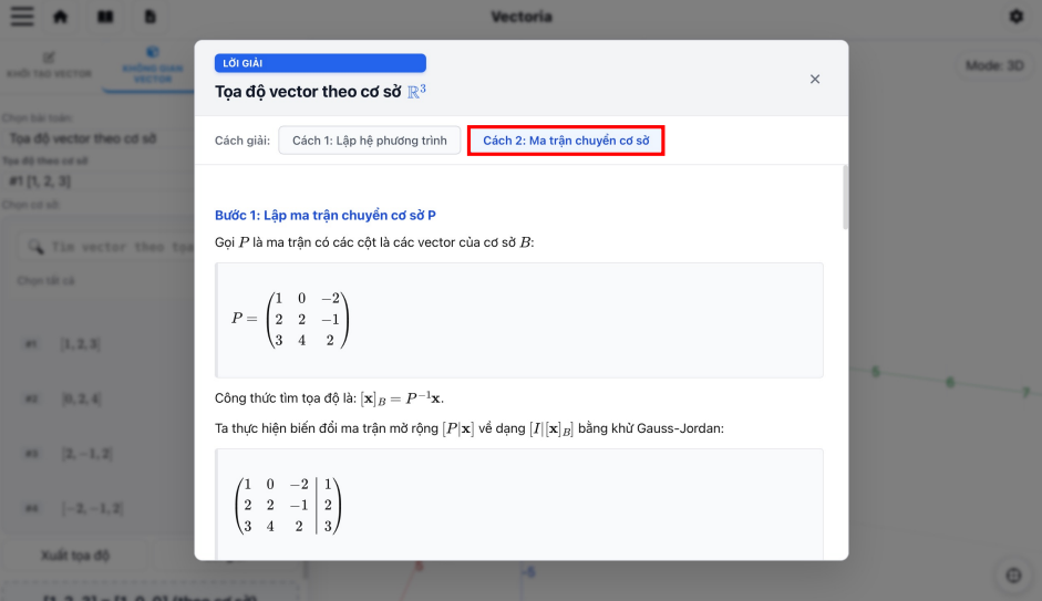 Lời giải Tọa độ - Cách 2